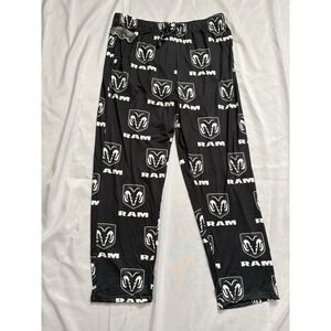 NEW Rams Logo Allover Microfleece Lounge Pajama Pants Men's Size Large 164218